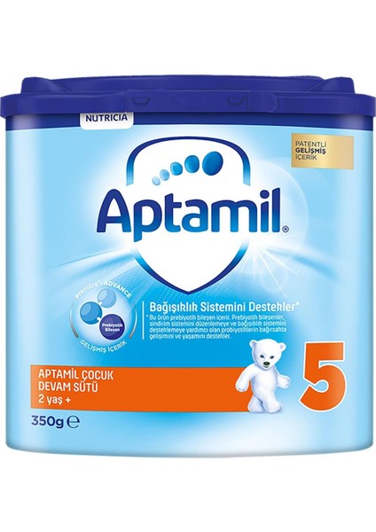 Aptamil Çocuk Devam Sütü Maması No5 2 Yaş+ 350 gr