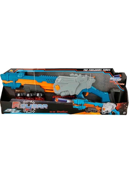 Reysar Shot Gun 10'lu Sünger Dart Atan Oyuncak 66 cm