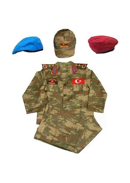Çocuk Asker Kıyafeti