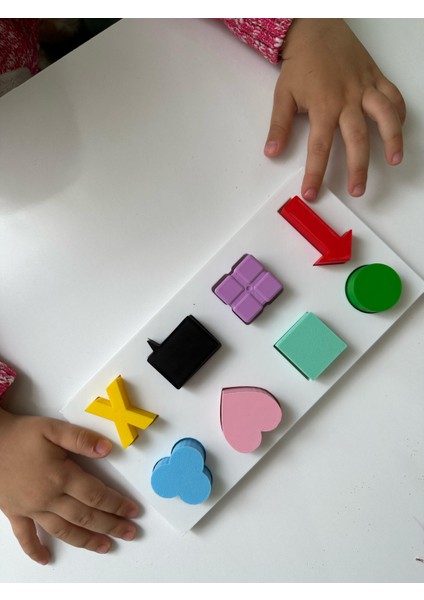 Eğitici Plastik Blok Geometrik Şekiller Zeka Oyunu fiyatları