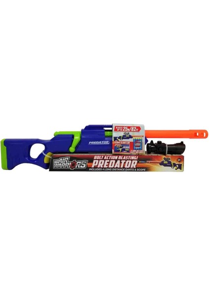 Predator 4 Mermili Sünger Dart Atan Silah
