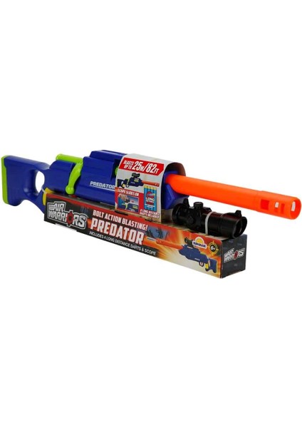 Predator 4 Mermili Sünger Dart Atan Silah