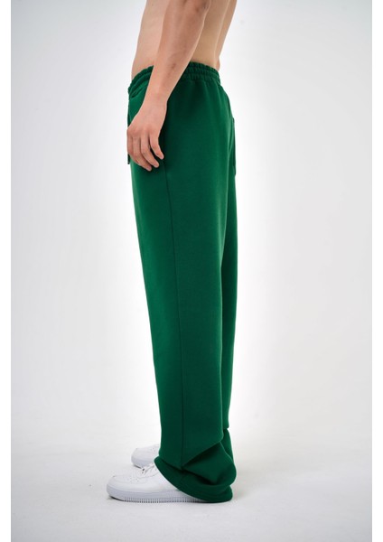 Erkek Basic Baggy Eşofman Altı Füme