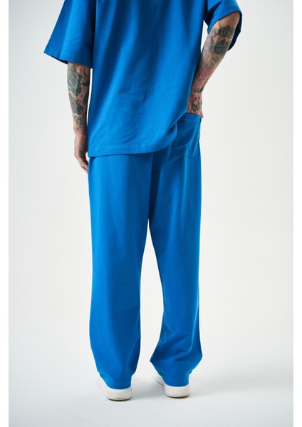 Erkek Basic Baggy Eşofman Altı Su Yeşili fırsatları