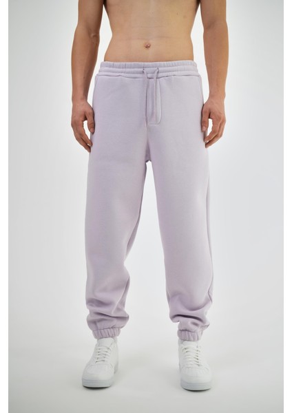 Erkek Jogger Basic Eşofman Altı Saks