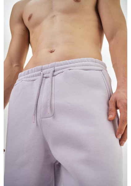 Erkek Jogger Basic Eşofman Altı Saks
