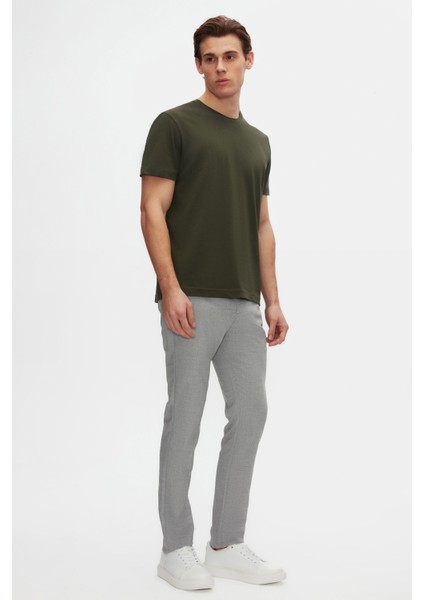 Comfort Haki %100 Pamuk T-Shirt 6HC14ORT02006 fırsatları