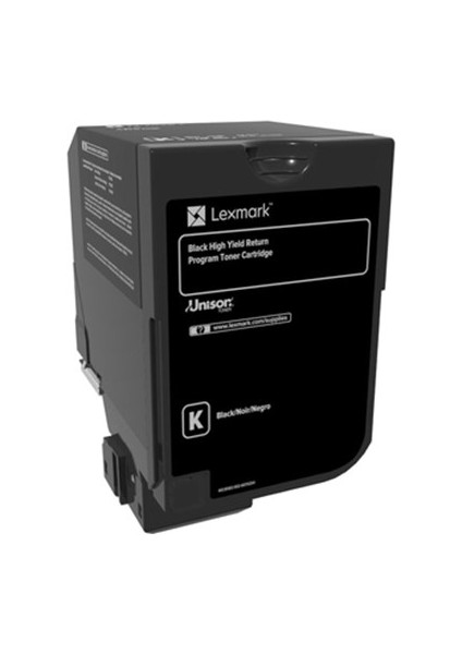 74C5Hk0 Siyah Toner Yüksek Kapasite Cs720 / Cs725 / Cx725