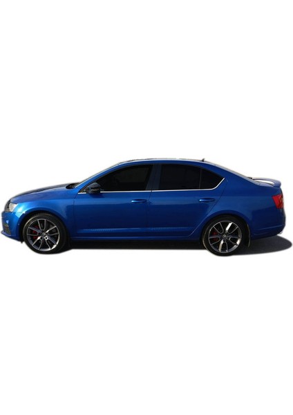Skoda Octavia (A7) Cam Çıtası Alt - Krom (6 Parça) | 2013-2019 Arası, SD modelleri