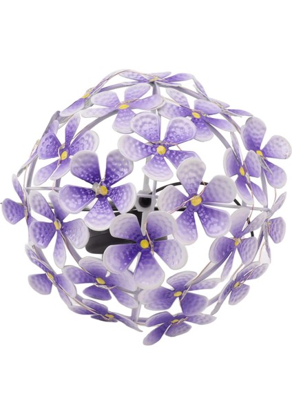 Güneş Enerjili Ortanca Çiçeği Bahçe Balkon Teras Dekoratif LED Aydınlatma Solar Hydrangea Light