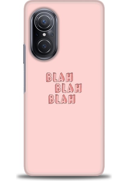 Huawei Nova 9 Se Kılıf Hd Baskılı - Blah Blah