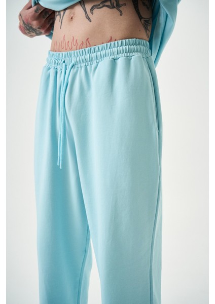 Erkek Basic Baggy Eşofman Altı Bebe Mavi fırsatları