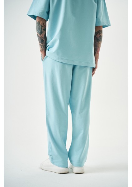 Erkek Basic Baggy Eşofman Altı Bebe Mavi indirimleri