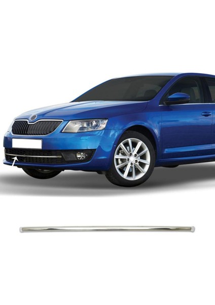 Skoda Octavia (A7) Ön Tampon Çıtası - Krom | Sd/sw (2013-2016)