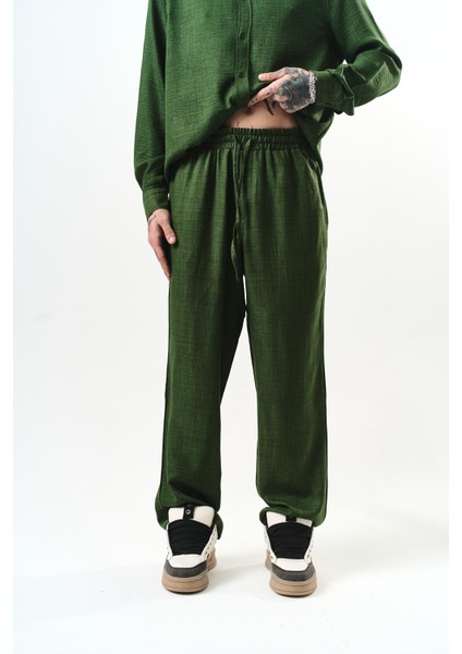 Erkek Sofia Baggy Pantolon Nefti