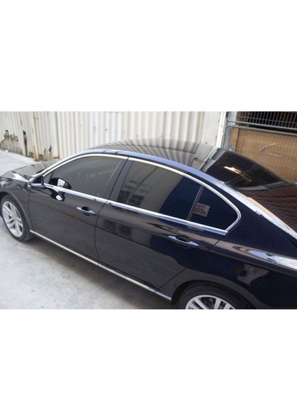 VW Passat B8 Cam Çerçevesi - Krom (8 Parça) | 2015 ve Sonrası, SD fiyatları