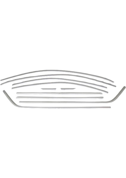 Skoda Octavia (A7) Cam Çerçevesi - Krom (10 Parça) | 2013-2019 Arası, SD