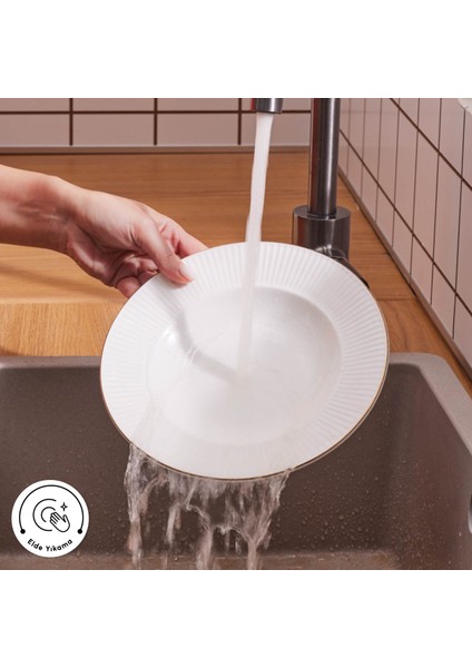 Elegance Bone Massimo 53 Parça 12 Kişilik Yemek Takımı Gold