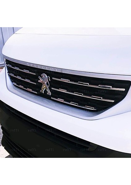 Peugeot Rifter Ön Panjur - Krom (6 Parça) | 2019 ve Sonrası modelleri