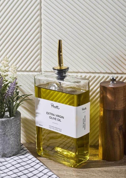 Cam Yağdanlık - Sosluk, Sirkelik - Gold Başlık - 500 ml fiyatları