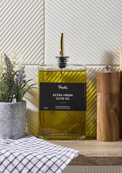 Cam Yağdanlık - Sosluk, Sirkelik - Gold Başlık - 500 ml modelleri