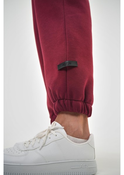 Kadın Beli Lastikli Basic Jogger Eşofman Altı Lacivert