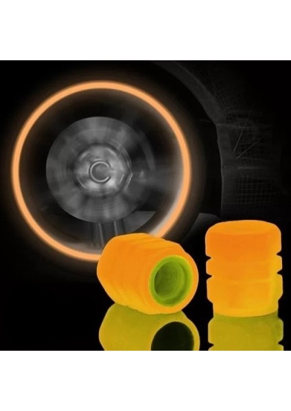 Fosforlu Sibop Kapağı Seti Turuncu