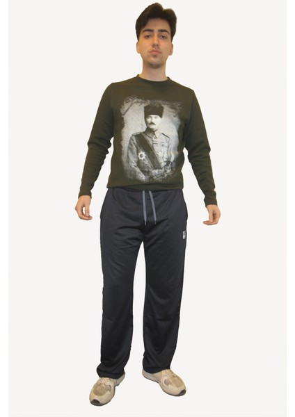 Unisex 2 Iplik Eşofman Altı Bol Kesim