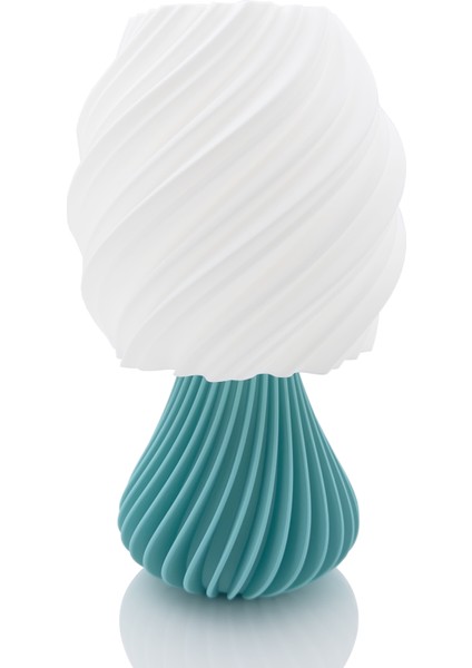 Modern Spiral Masa Lambası - Abajur "lumia"