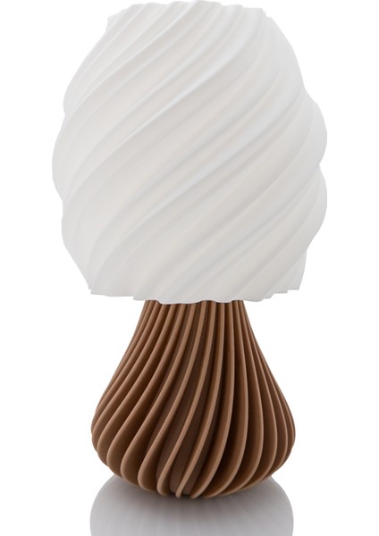 Modern Spiral Masa Lambası - Abajur "lumia"