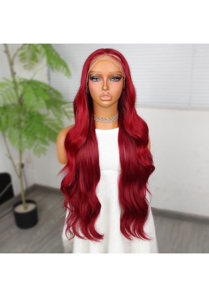 Kızıl Fiber Sentetik Ekstra Uzun Tül Peruk fiyatları