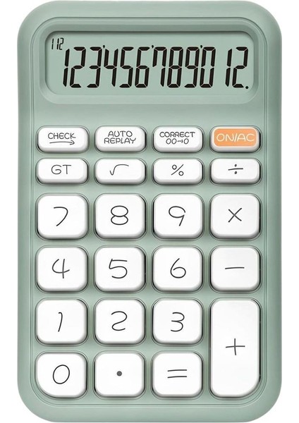 PM-25410 Yeşil 12 Haneli Hesap Makinesi