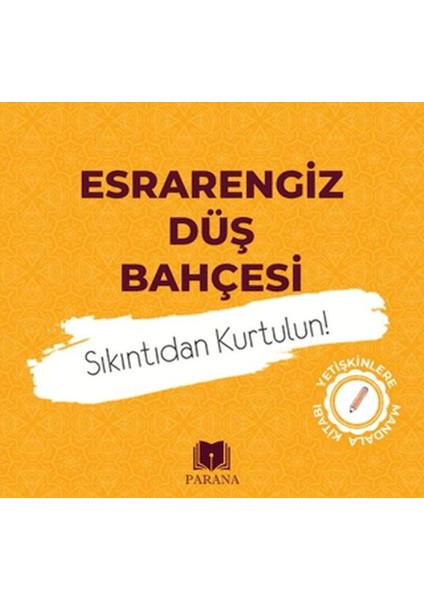 Esrarengiz Düş Bahçesi-Mandala