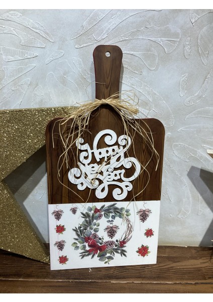Kesme Tahtası Happy New Year fiyatları