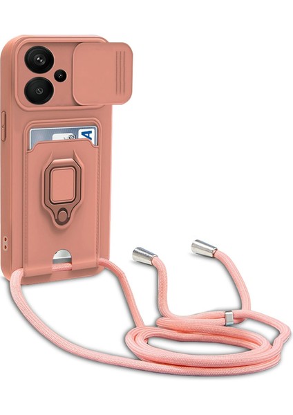 Xiaomi Redmi Note 13 Pro Plus Kamera Korumalı Standlı Kartlıklı Azn-Zuma