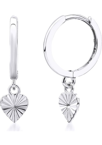 14 Ayar Altın Retro Minimal Halka Küpe KRS-K105-14GE modelleri