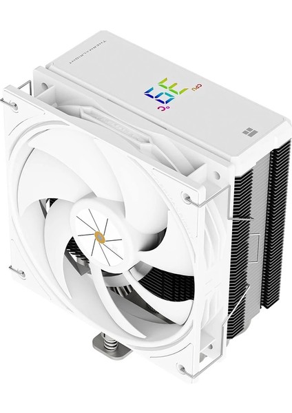 Assassin x 120 R Digital White TL-P12W 120MM 4 x 6mm Isı Borulu Intel-Amd Uyumlu Beyaz Hava Soğutucu