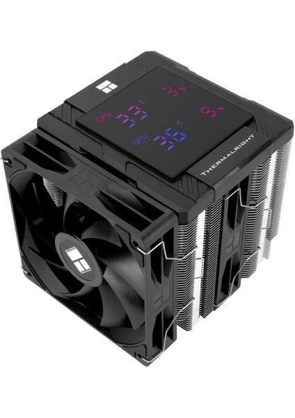 Peerless Assassin 120 Digital Black TL-C12C-X28 V2 120MM 6 x 6mm Isı Borulu Intel-Amd Uyumlu Hava Soğutucu