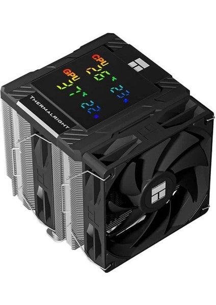 Peerless Assassin 120 Digital Black TL-C12C-X28 V2 120MM 6 x 6mm Isı Borulu Intel-Amd Uyumlu Hava Soğutucu