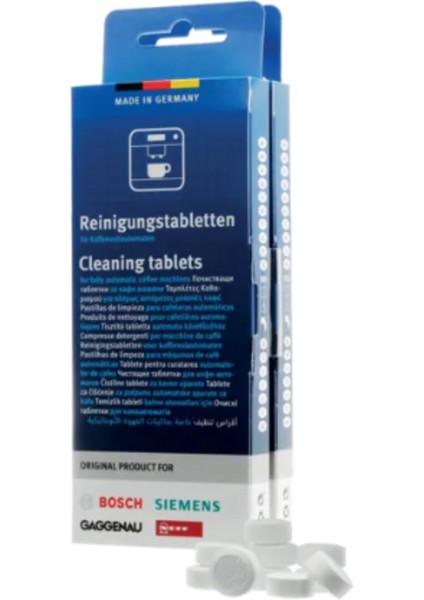 Otomatik Kahve Makineleri Için Temizleme Tabletleri - 20 Tablet