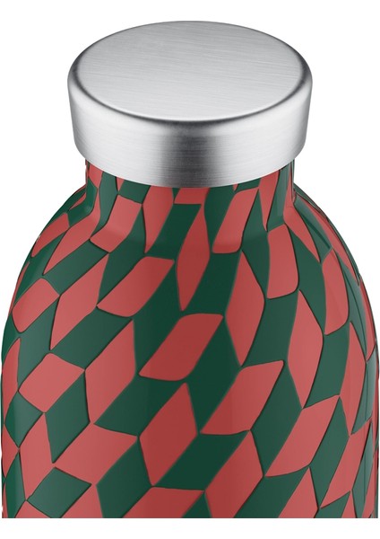 Clima Bottle Groovy Red Paslanmaz Çelik Termos 500 ml
