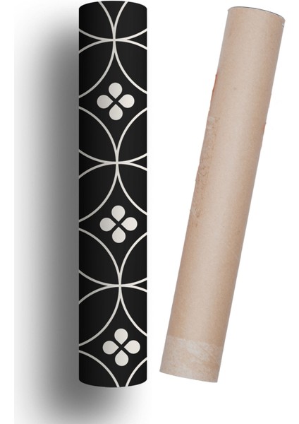 Merdiven Sticker Kendinden Yapışkanlı Folyo Kaplama 5 Adet Siyah-Beyaz (18 cm x 120 cm ) indirimleri