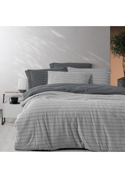 Mood Comfort Ferra Çift Kişilik Nevresim Takımı Gri fiyatları