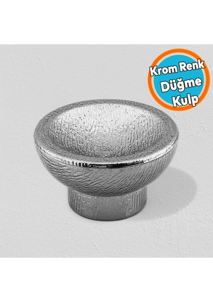 Mobilya Mutfak Dolap Dolabı Çekmece Kulpu Kulbu Plastik Altın Tek Vida Gümüş Düğme Kulp Krom