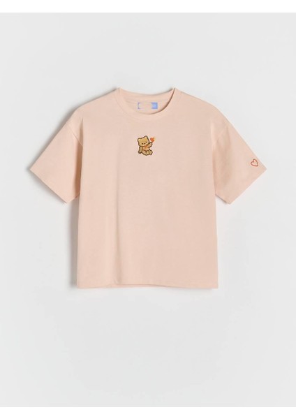 Kız Çocuk Teddy Gaistkids T-Shirt
