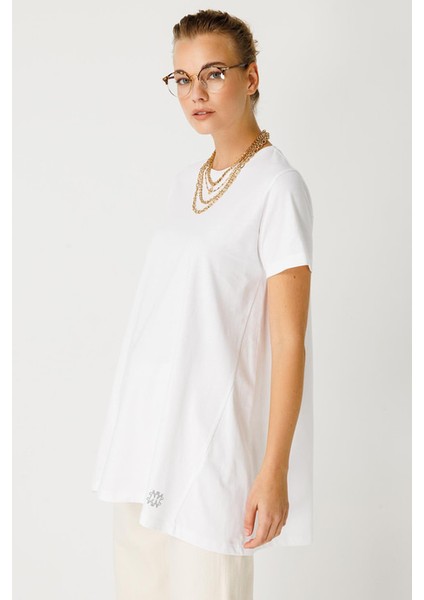 Cotton Suprem Sımplicity Kısa Kol Bluz