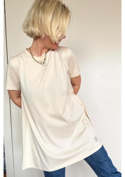 Cotton Suprem Sımplicity Kısa Kol Bluz