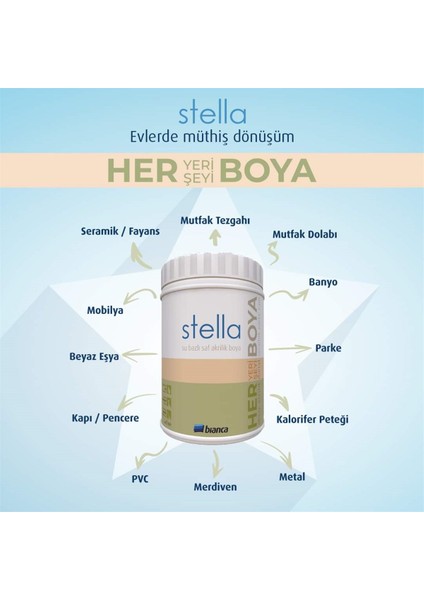 Stella Saf Akrilik Dönüşüm Boyası Violet