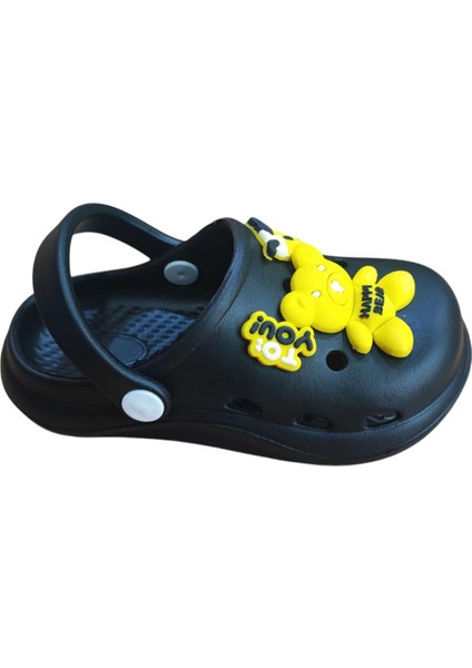 Çocuk Cross Terlik Bahçe Terliği Plaj Sahil Banyo Terliği 26-27-28-29-30-31-32-33-34-35 Numara