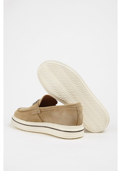 Özel Tasarım Nubuk Deri Toka Detaylı Casual Ayakkabı fırsatları